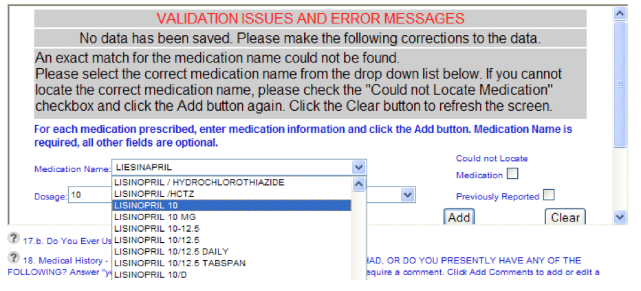 Alternate Spelling List for Medications